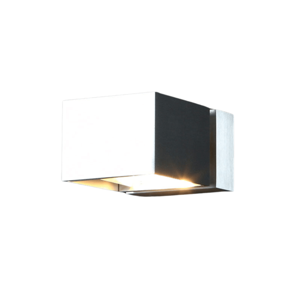 Seinävalaisin hopea neliö FLEXI 1xG9 40W BOK.93B Maxlight