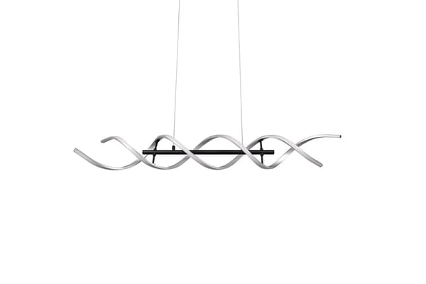 LED-riippuvalaisin SEQUENCE hopea Trio 341810205