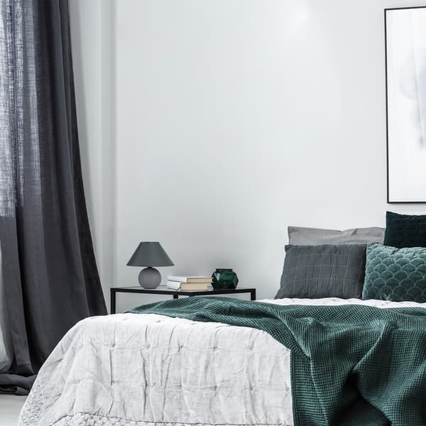 Bordlampe askegrå E14 Ariel 2146 Rabalux