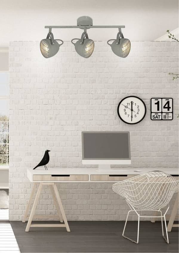 Candellux PENT 93-68064 loftlampe grå