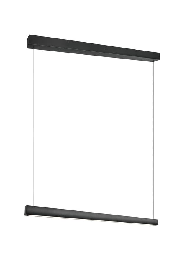 Moderne sort pendellampe 112 cm LED 29W WALLACE Trio