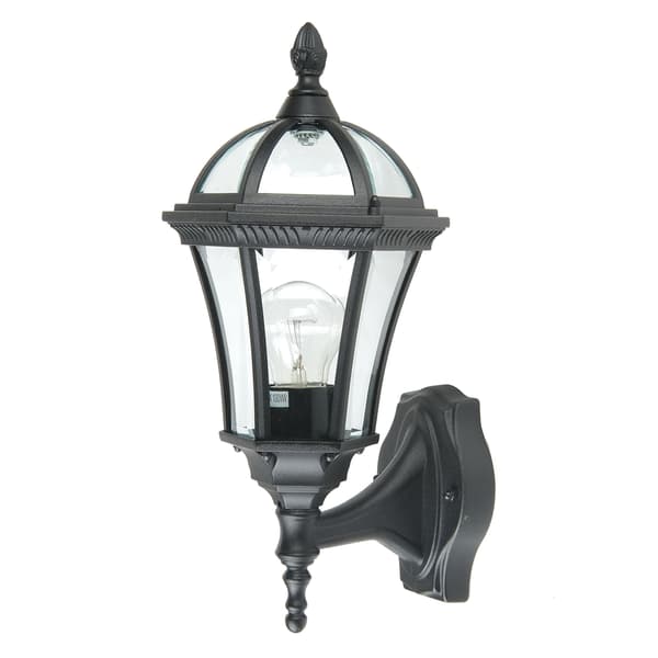 Retro ulkoseinävalaisin musta E27 60W Ledbury Garden Zone