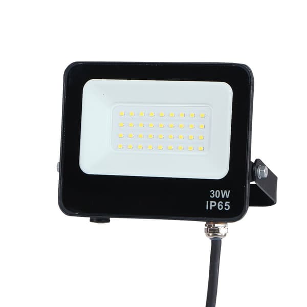 LED-projektør 30W neutral farve 2700lm sort IP65 Eko-Light