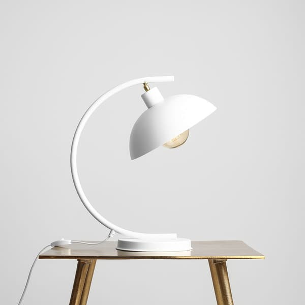 Bordlampe hvid ESPACE Aldex 1036B