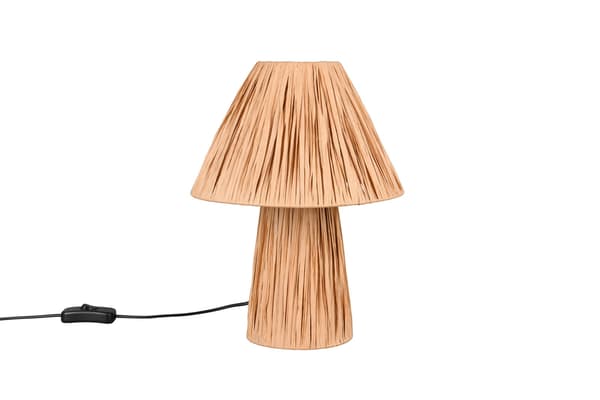 Boho bordslampa papperssvamp för vardagsrum sovrum 2xE14 10W ANEA RL