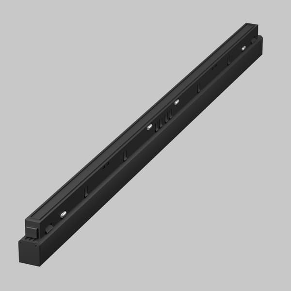 Sort lineær LED-skinnespot 24W 2700K BASIS Maytoni Technical