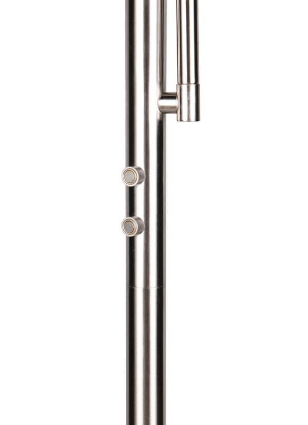 Moderne sølv gulvlampe LED 5W PALERMO RL