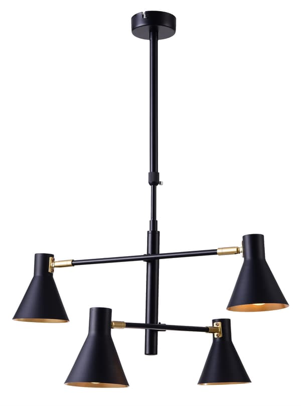 Candellux LESS 34-72689 sort lysekrone