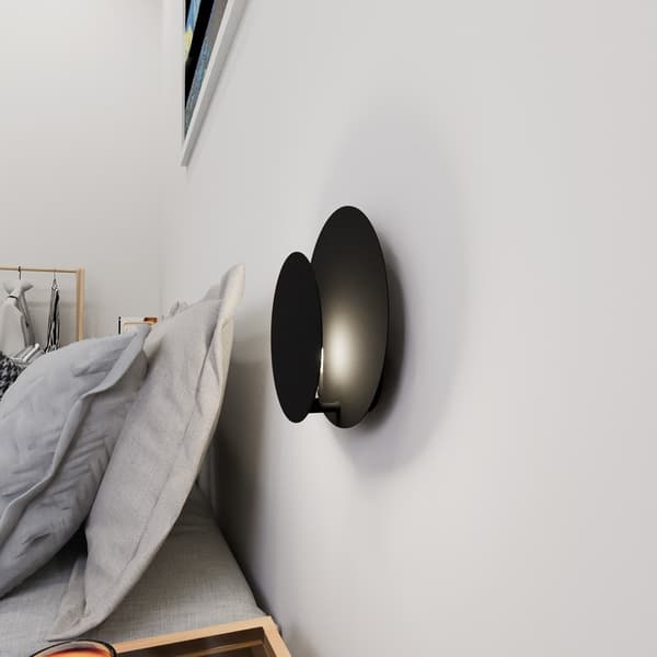 VÆGLAMPE Emibig 1xG9 20W CIRCLE 1C SORT 972/2