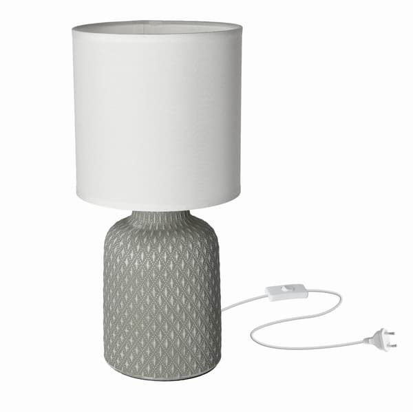 Candellux INER 41-79886 bordlampe grå