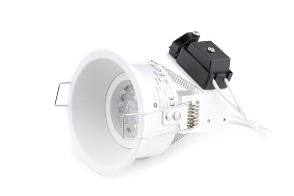 Infälld armatur vit rund 1xGU10 50W DEEP Maxlight