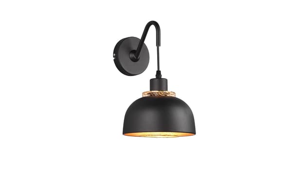 Seinävalaisin PUNCH musta RL R20811732