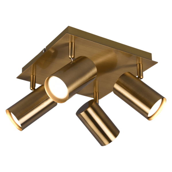MARLEY loftspot guld Trio 802430404