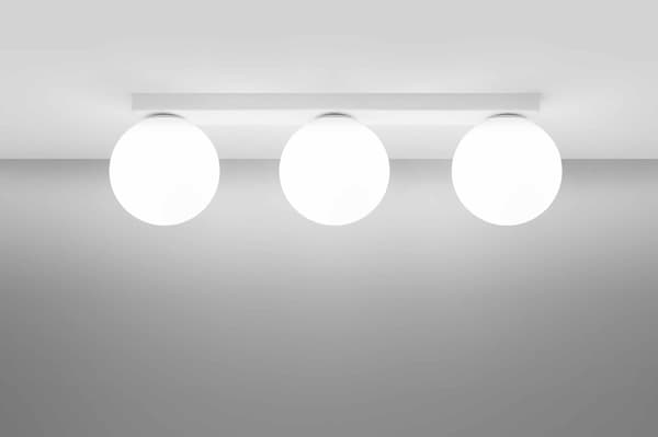 Sollux YOLI vägg- och taklist vit matt kulor SL.1148