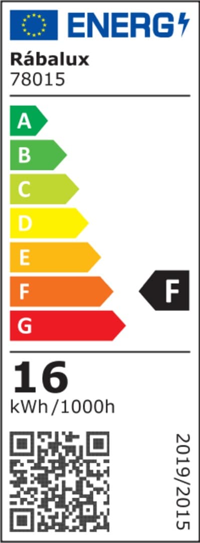 Sort underskabsbelysning 119 cm til køkken, variabel farve LED 16W BAREG Rabalux