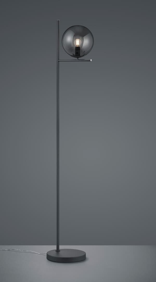 PURE gulvlampe antracit Trio 402000142
