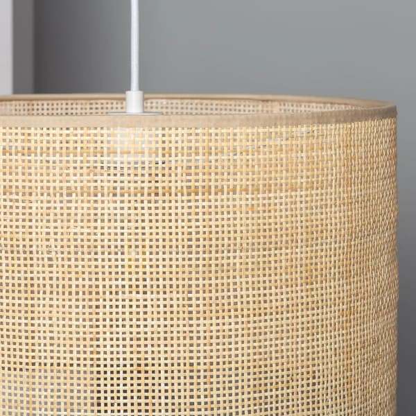 Abruzzo Ludovica Boho Rattan Pendellampe 40cm E27