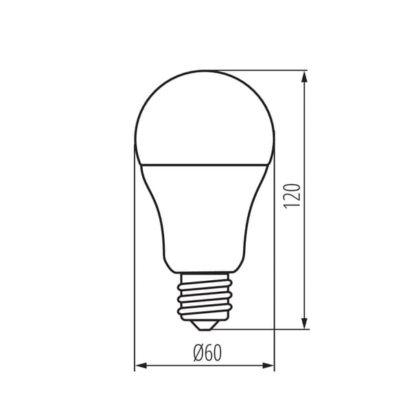 LED-pære E27 13W neutral MiLEDo 31207
