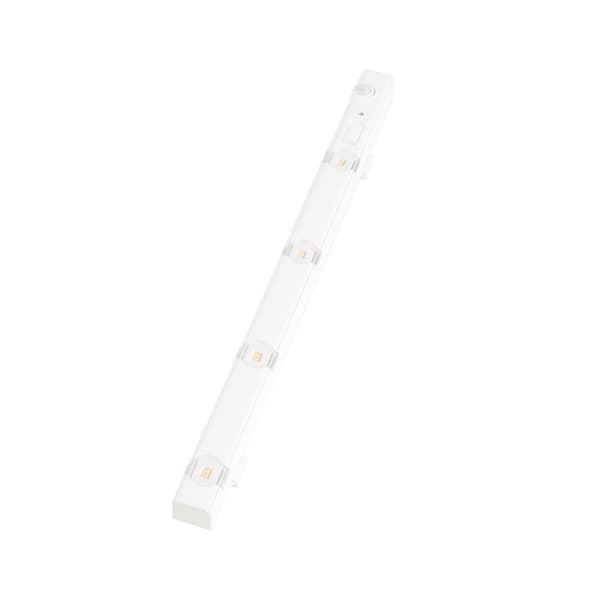 Eko-Light LED 0.3W möbelbelysning under skåp, avlång, batteridriven (AAA) med rörelsesensor