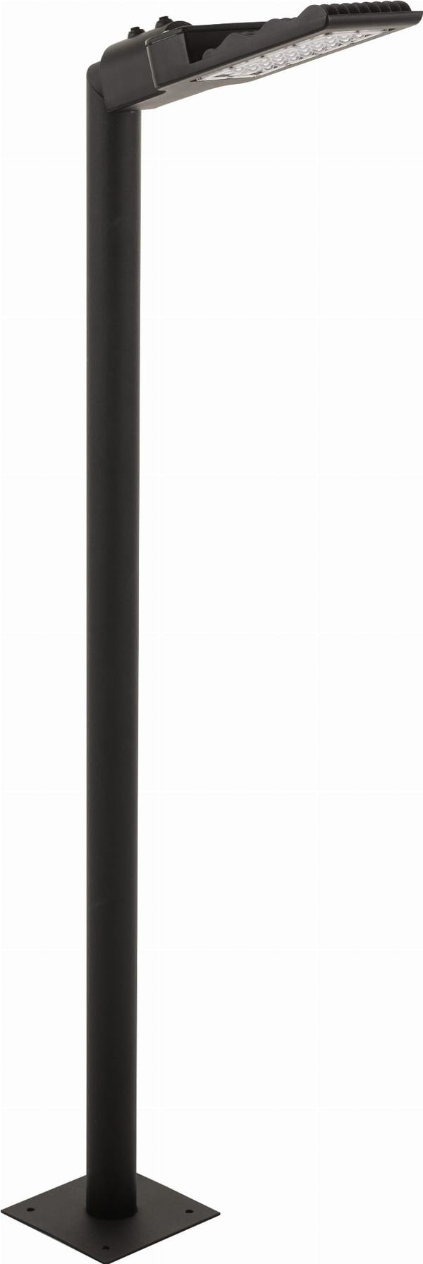 Udendørs havelampe LED-stolpe Nowodvorski PATHWAY sort, stål 9252
