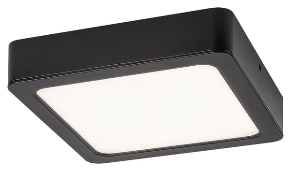 Firkantet sort LED loftslampe 24W Shaun2 Rabalux