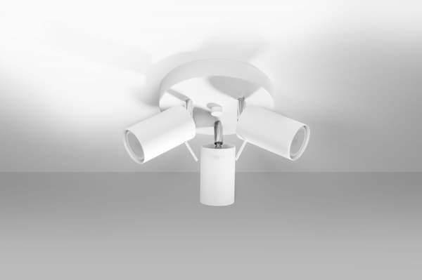 Loftlampe RING 3P hvid Sollux Lighting model SL.1015