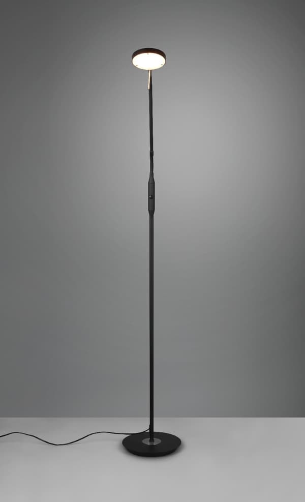LED gulvlampe MONZA sort Trio 423310132