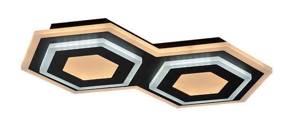 Loftlampe 43 cm LED 44W sort anden Bitsi 71114 Rabalux