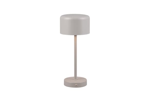 Bordlampe moderne grå trådløs dæmpbar USB-C LED 1.5W KARYA RL
