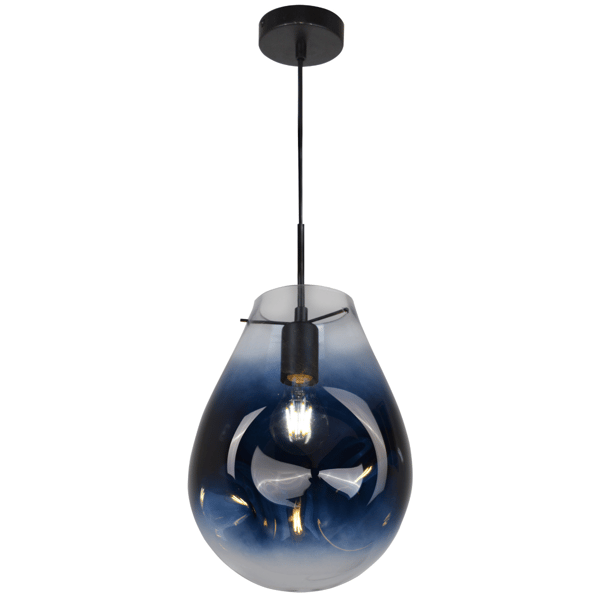 Pendellampe blå E27 KIMBERLY 316257 Polux