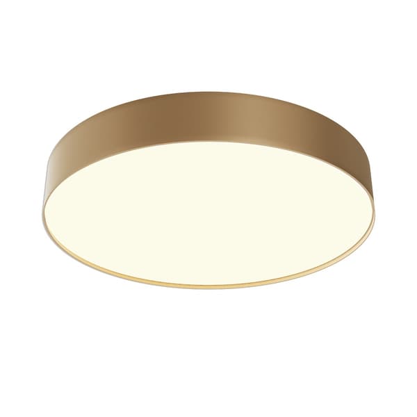 Moderne loftsplafond, mat guld, rund LED 45W ZON Maytoni Technical
