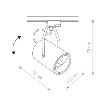 Nowodvorski PROFILE BIT PLUS BLACK 9018 systemlampe