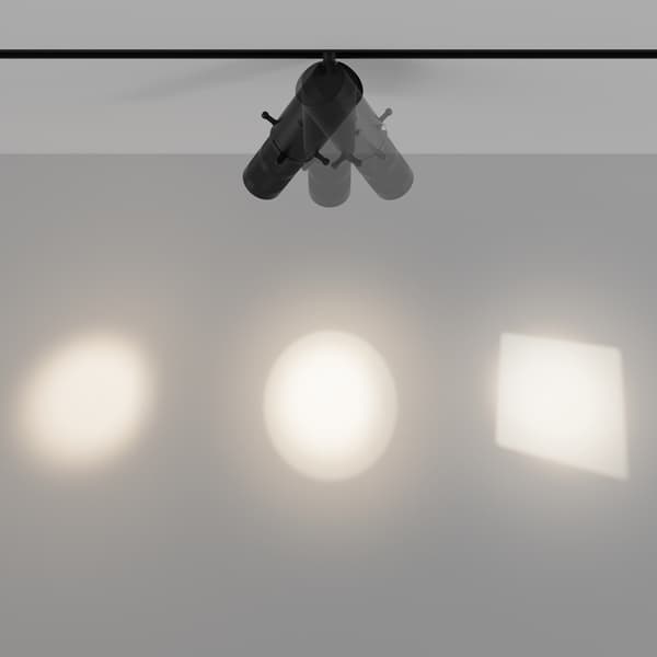 Magnetisk skinnespot sort kikkert LED 10W GALA Maytoni Technical