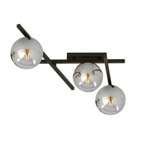 Emibig loftlampe 3xE14 40W SMART 3 SORT/GRAFIT 1104/3