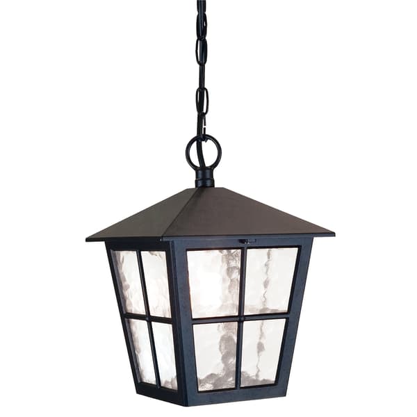 Udendørs pendellampe Canterbury 1xE27 sort Elstead BL48M-BLACK
