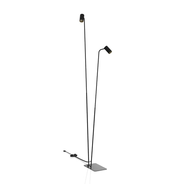 LED gulvlampe Nowodvorski MONO 7718 stål, sort