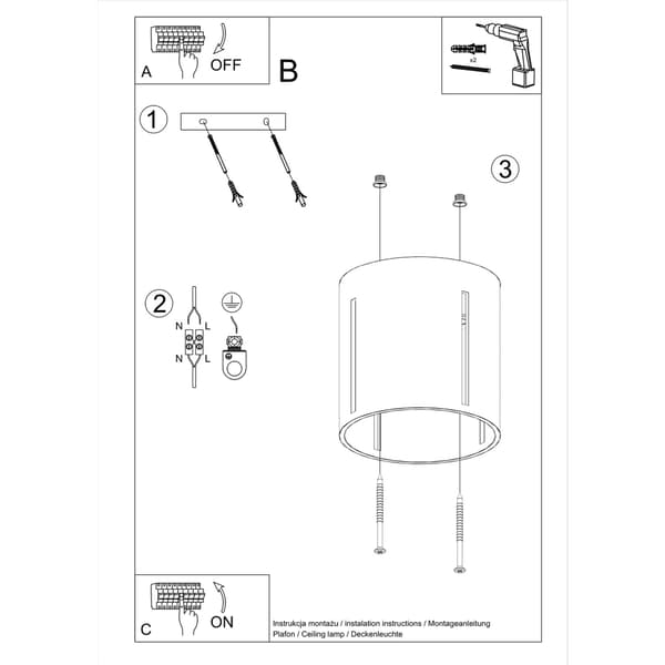 Spot RAMONA Sort Pure Lume PU.0356