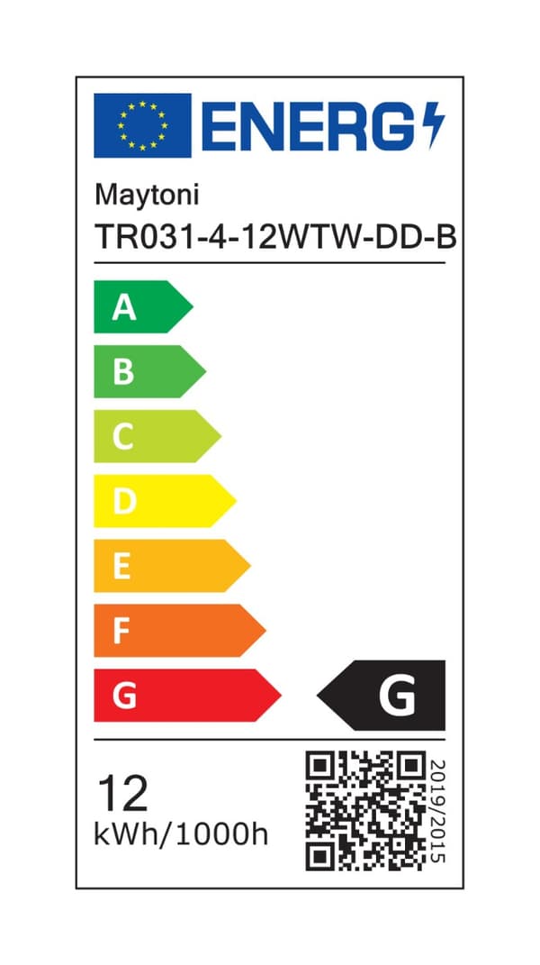 Sort lineær LED-skinnespot 12W POINTS Maytoni Technical