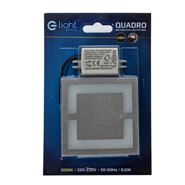 Trappelampe 1x0.6W LED QUADRO EKS0927 Eko-Light