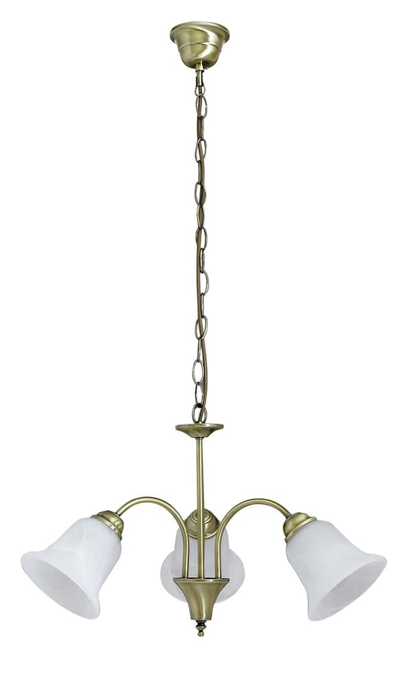 Klassisk lysekrone E14 3x40W farve bronze 7373 Francesca Rabalux