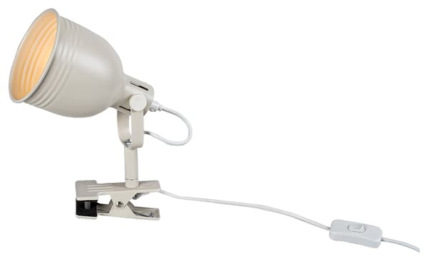 Natlampe med klips beige E14 Flint 3093 Rabalux