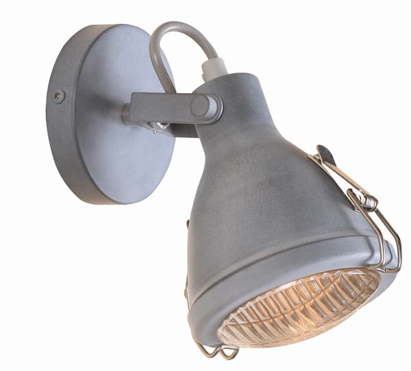 Candellux CRODO 91-71101 seinävalaisin, harmaa