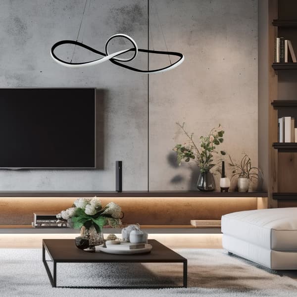 Marco LED 42W Milagro moderne sort pendellampe