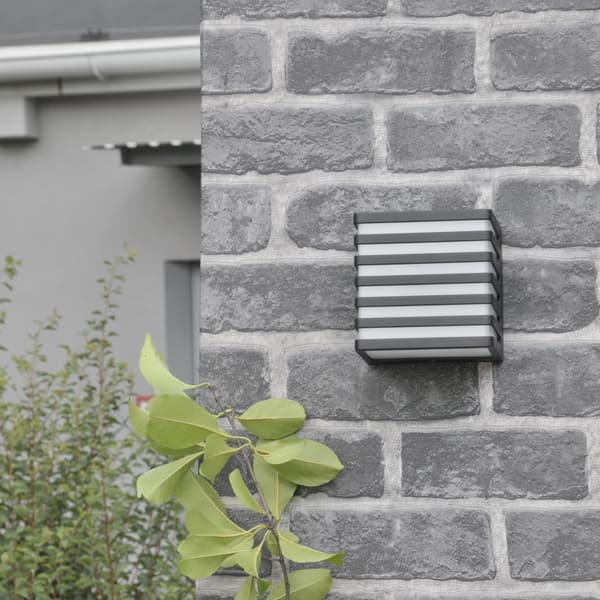 Udendørs LED-væglampe sort MAXWELL 323262 Polux