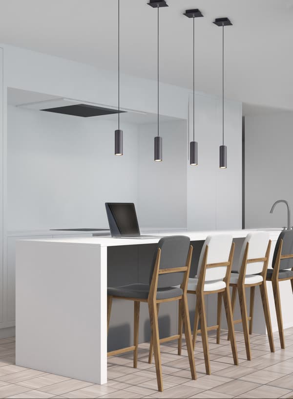 MARLEY pendellampe sort Trio 312400132