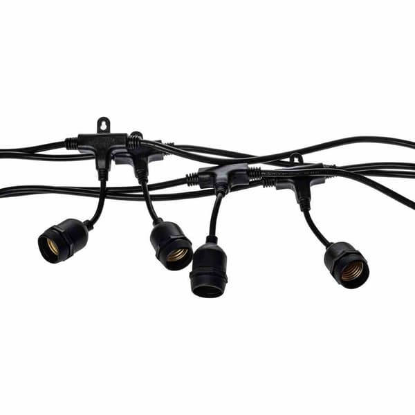 Eko-light LED haveguirlande METRÓW EKO6918 sort