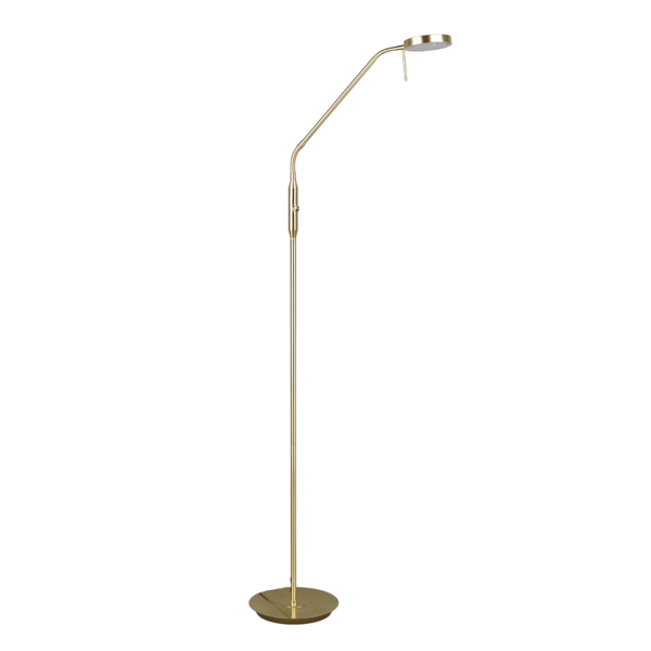 LED gulvlampe MONZA guld Trio 423310108
