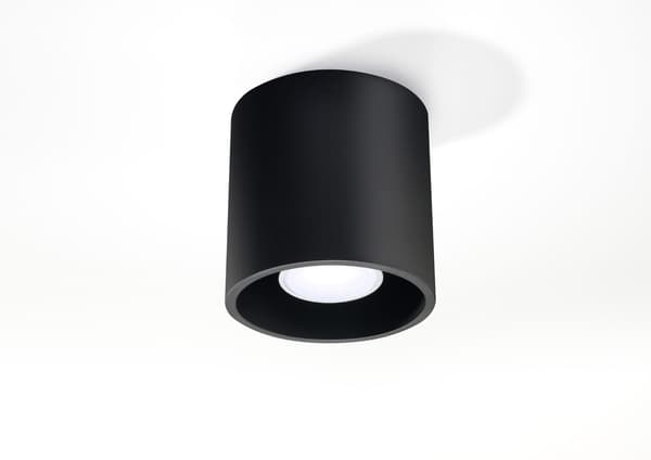 Spot ORBIS 1 Musta Sollux Lighting SL.0016