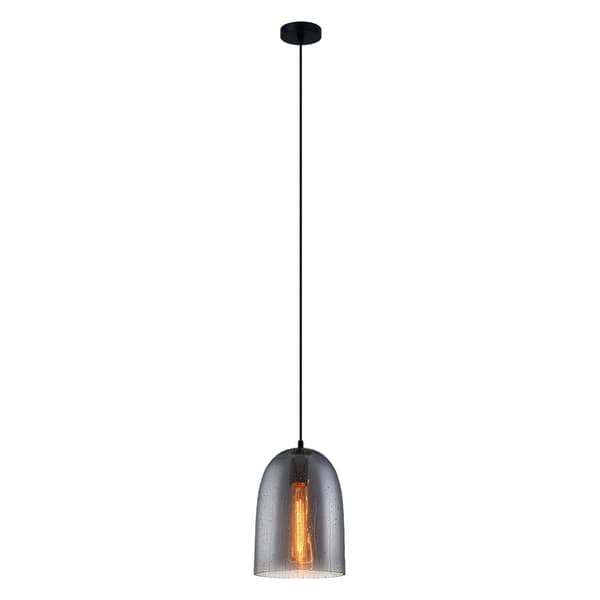 Italux Tabby pendel, moderne sort MDM3149/1 SG+DROP