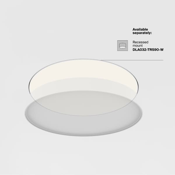Moderne loftsplafond guld mat rund LED 90W ZON Maytoni Technical